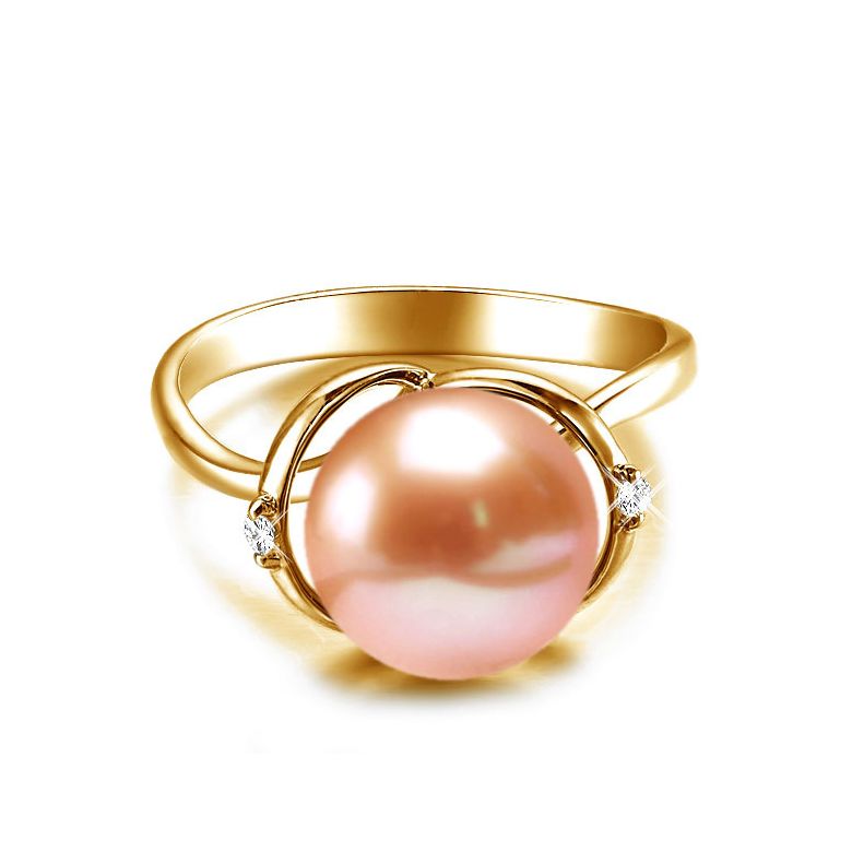 Anello La Joconde - Oro Giallo 18kt e Perla d'Acqua Dolce - 2