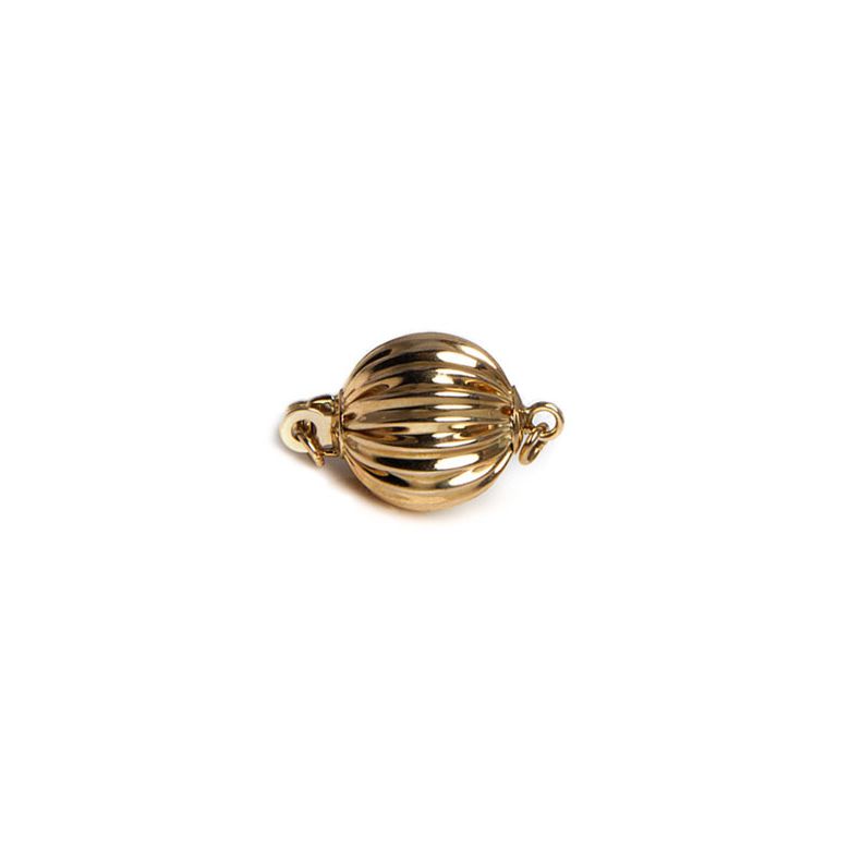 Boccino, Oro giallo 14cts, 7mm - 1