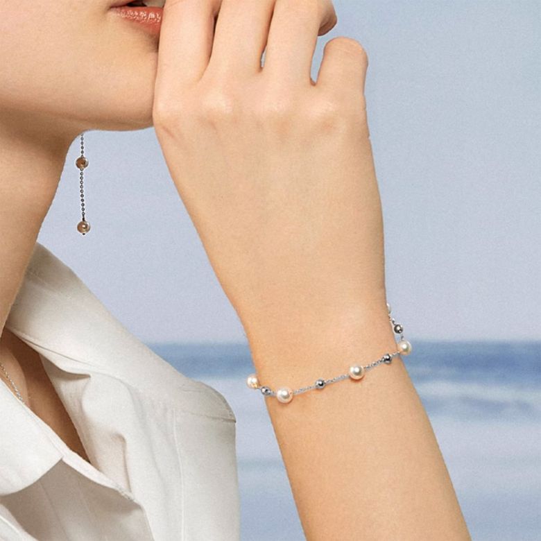 Bracciale Solstizio oro bianco - 2