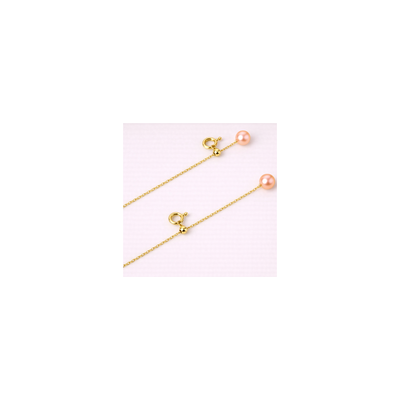 Catena forzatina 45cm. Oro giallo 18ct. Regolabile 35–45 cm, 1,0g - 1