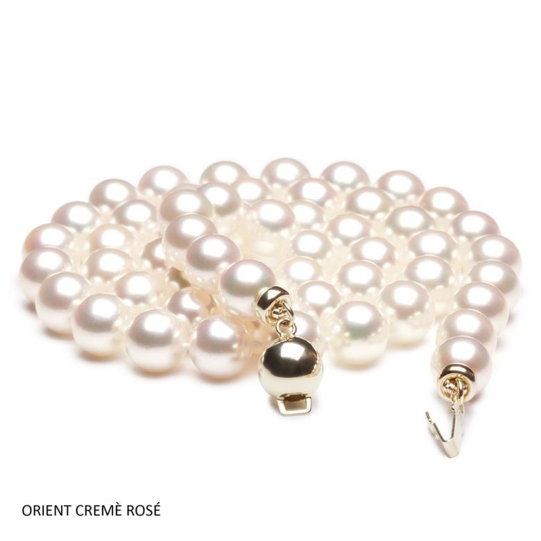 Collana Akira - Perle Bianche Akoya Giapponesi 6.5/7mm  - 4