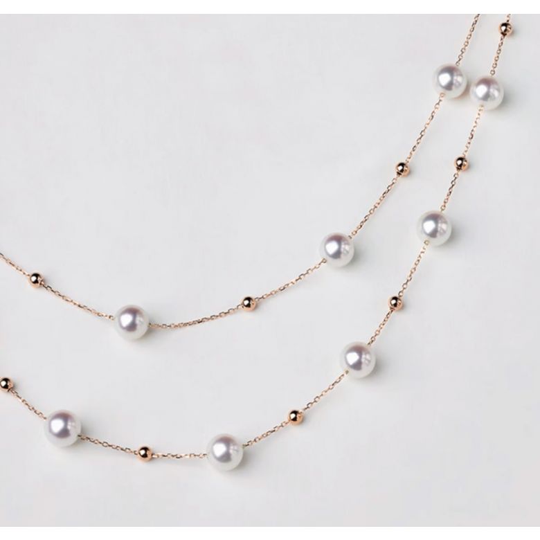Collana Solstizio oro rosa - 3