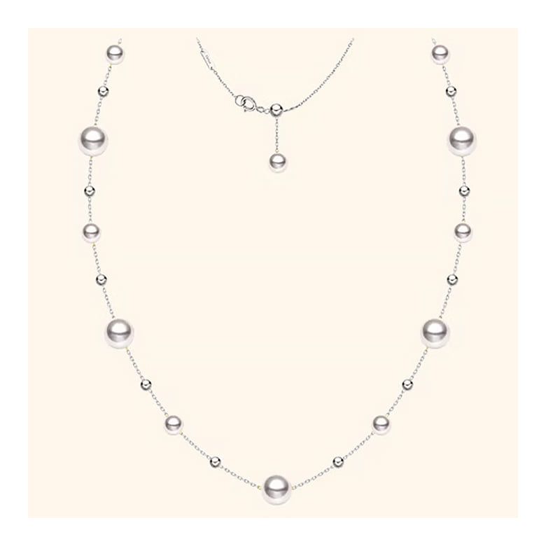 Collana Solstizio II oro bianco - 2