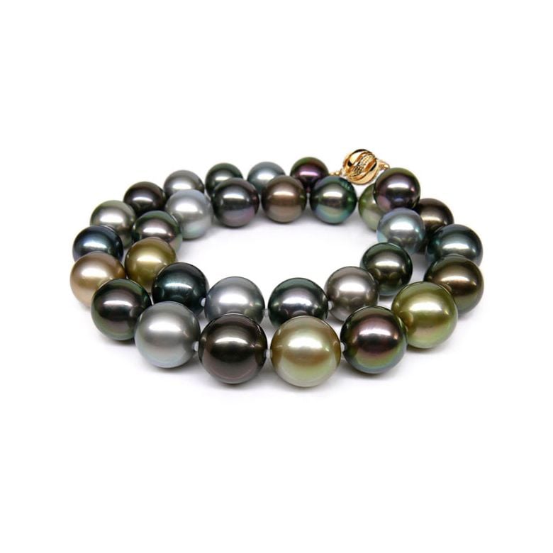 Collana Gontran - Perle Coltivate Miste di Tahiti - 1