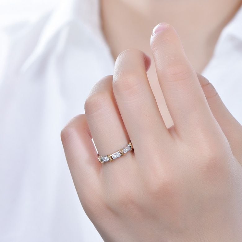 Anello X MODE - 2 ors Diamanti - 2