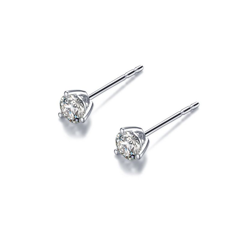 Orecchini Godounov - Punto Luce in Platino & Diamanti - 7