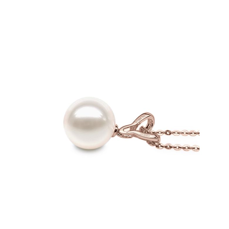 Ciondolo Jardin Secret - Oro Rosa, Diamanti e Perla d'Acqua Dolce - 3