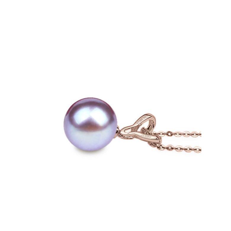 Ciondolo Jardin Secret - Oro Rosa, Diamanti e Perla d'Acqua Dolce - 12