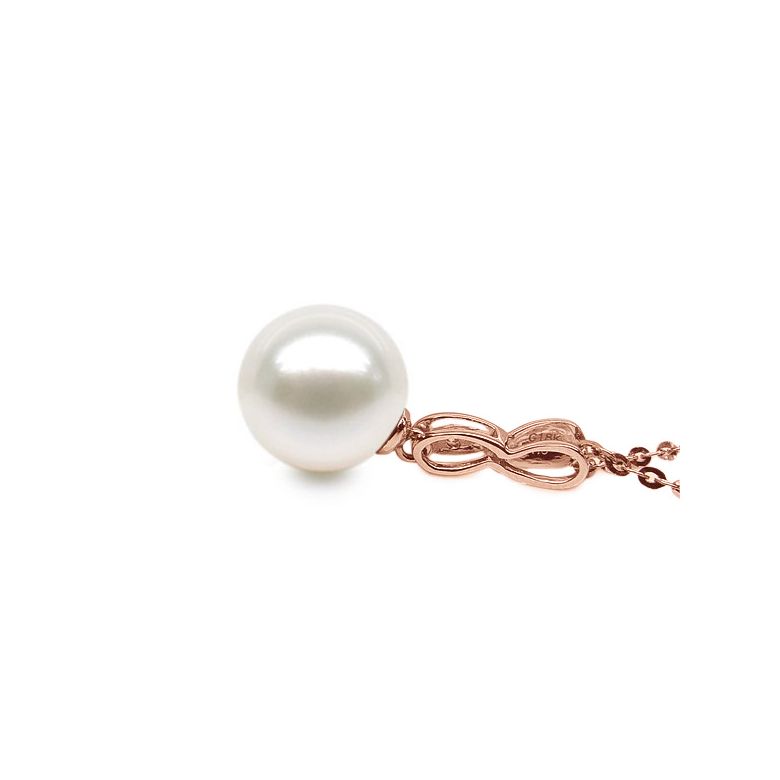 Ciondolo Engrenage - Oro Rosa 18kt e Perla d'Acqua Dolce - 6