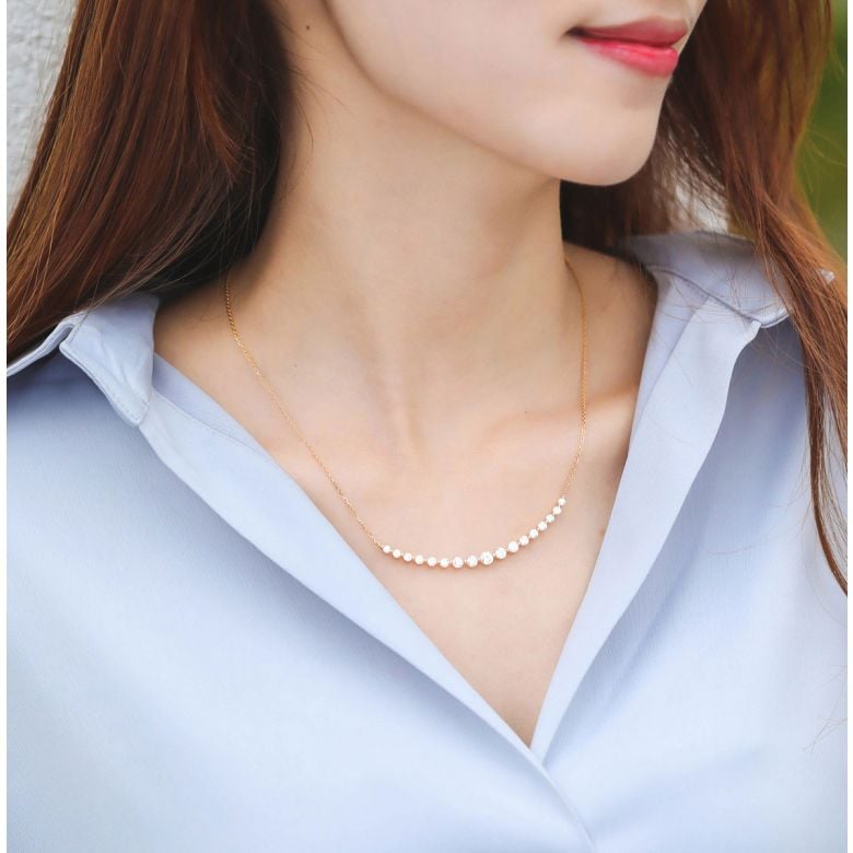 Ciondolo Sourire in Oro Rosa e Diamanti I Gemperles - 5