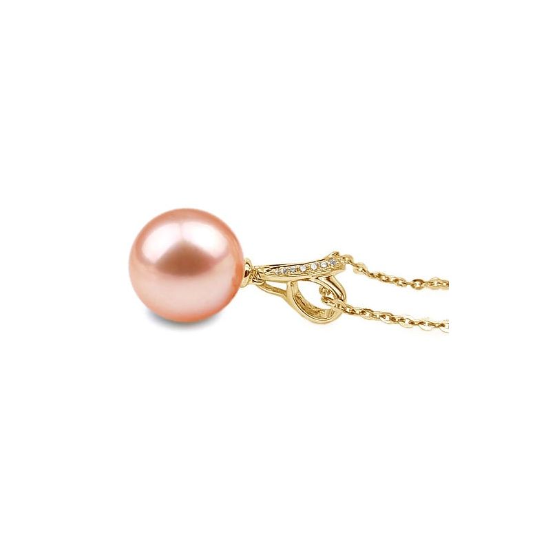Ciondolo Jardin secret Oro Giallo 18kt, Perla di Acqua Dolce Rosa 10/10.5mm - 1