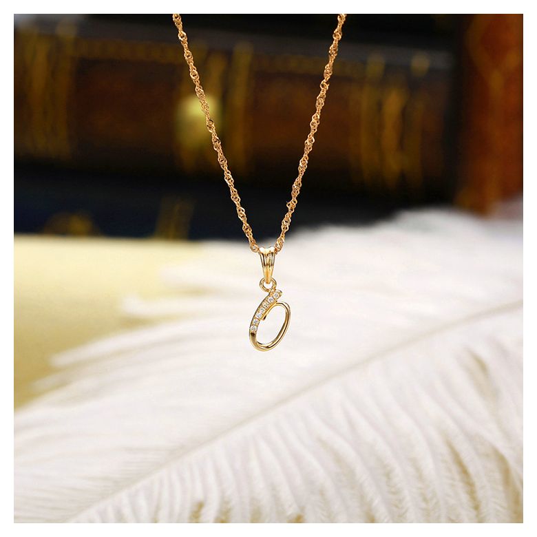 Ciondolo 0 - Oro giallo 18cts e diamanti 0.035ct - 3