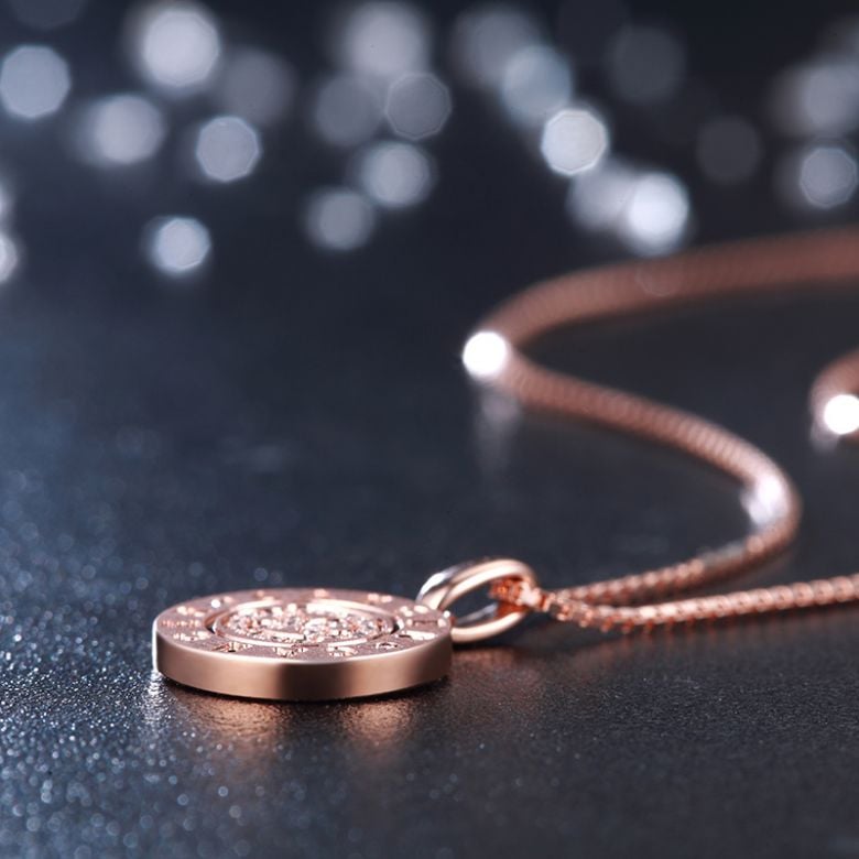 Ciondolo Cancer Oro rosa. Signe du Cancer. Zodiaque - 6