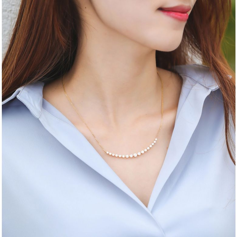 Ciondolo Sourire in Oro bianco e Diamanti I Gemperles - 6