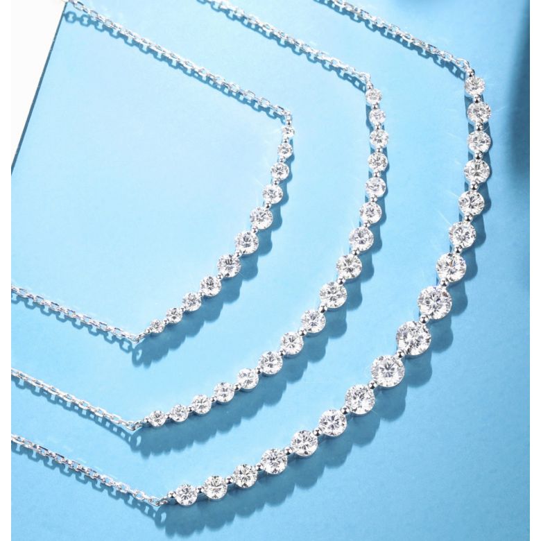 Ciondolo Sourire in Oro bianco e Diamanti I Gemperles - 2