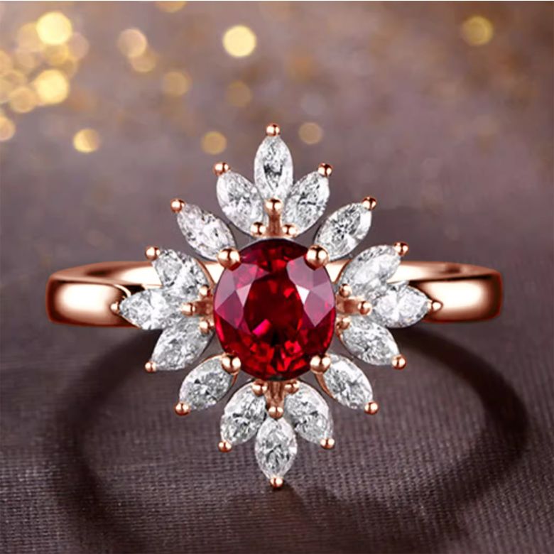 Anello Équinoxe Oro rosa - 2