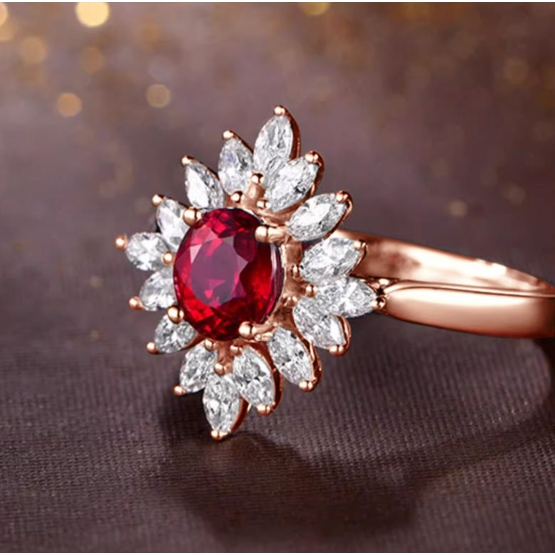Anello Équinoxe Oro rosa - 3