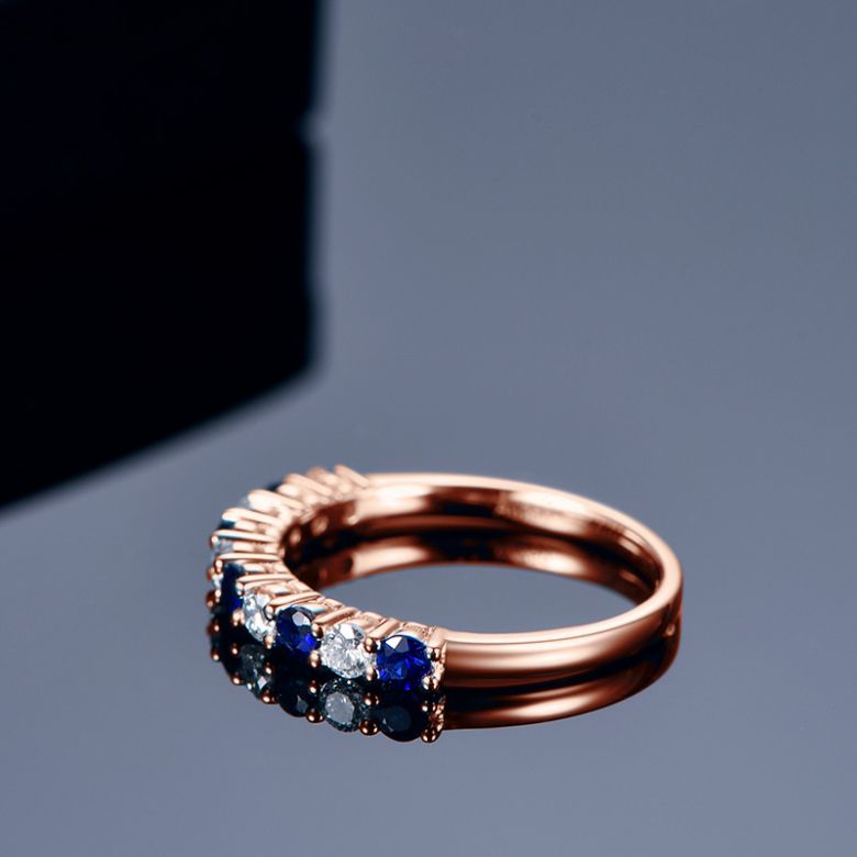 Anello Michèle Morgan oro rosa - 3