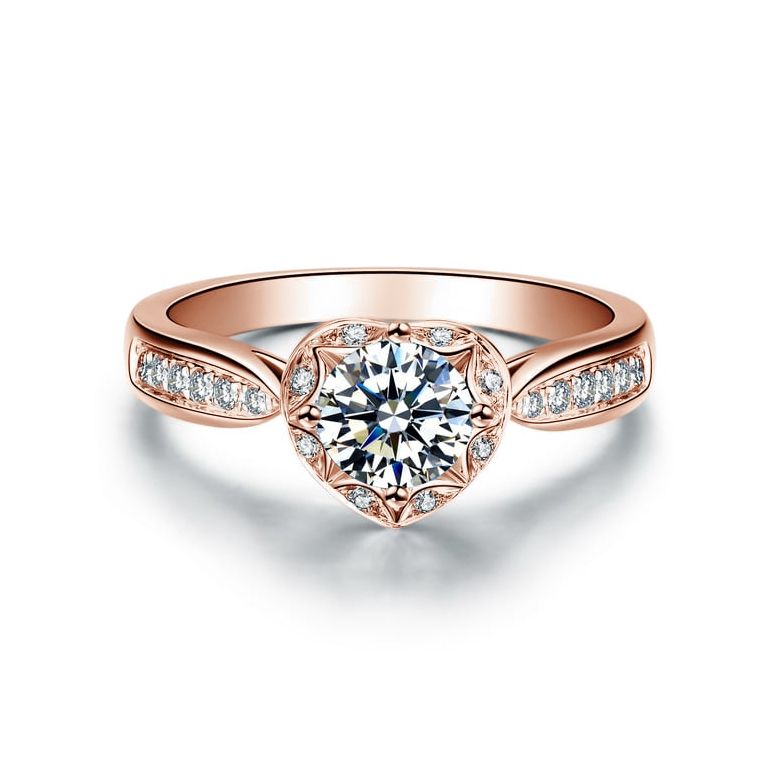 Anello Solitario Your Best Friend - Oro Rosa & Diamanti | Gemperles - 2
