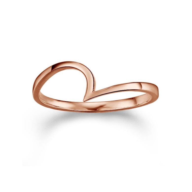 Anello di Fidanzamento Vicenza - Doppio Anello in Oro 18ct & Diamante Solitario | Gemperles - 13