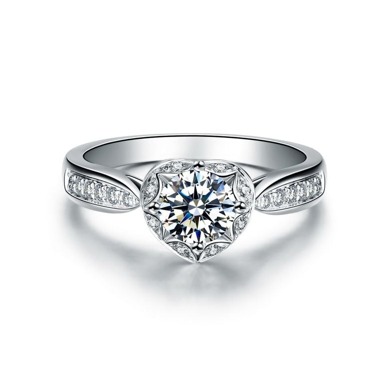 Anello Solitario Your Best Friend - Oro Bianco & Diamanti | Gemperles - 2