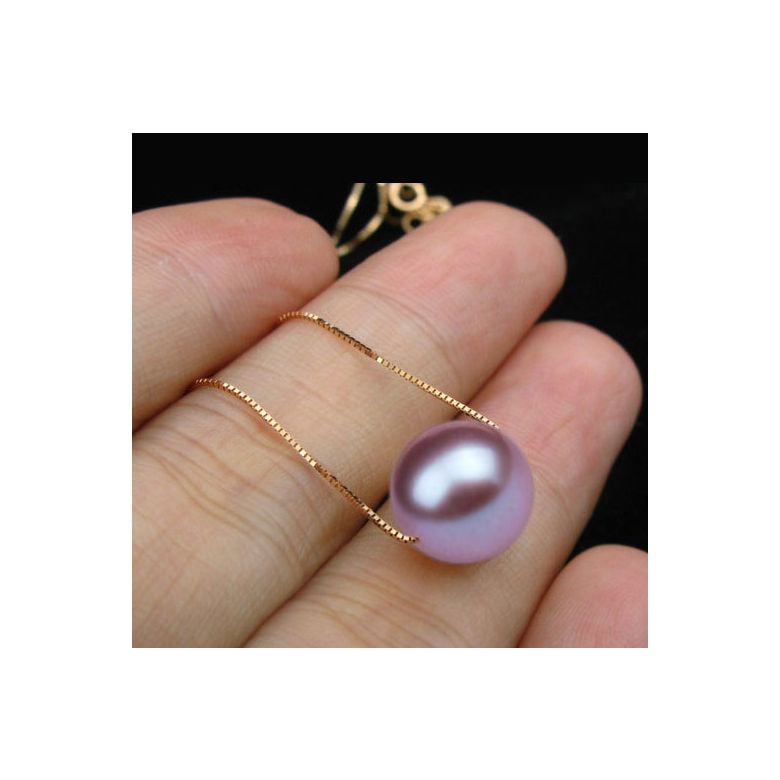 Girocollo Douceur Perlée Oro Giallo 18kt, Perla di Acqua Dolce Bianca 10/11mm - 8