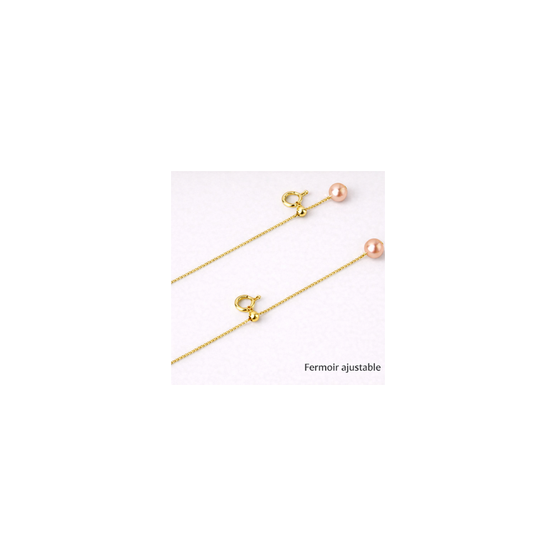 Catena veneziana 45 cm Oro giallo 18ct, Regolabile 35-45 cm, 1,0g - 1