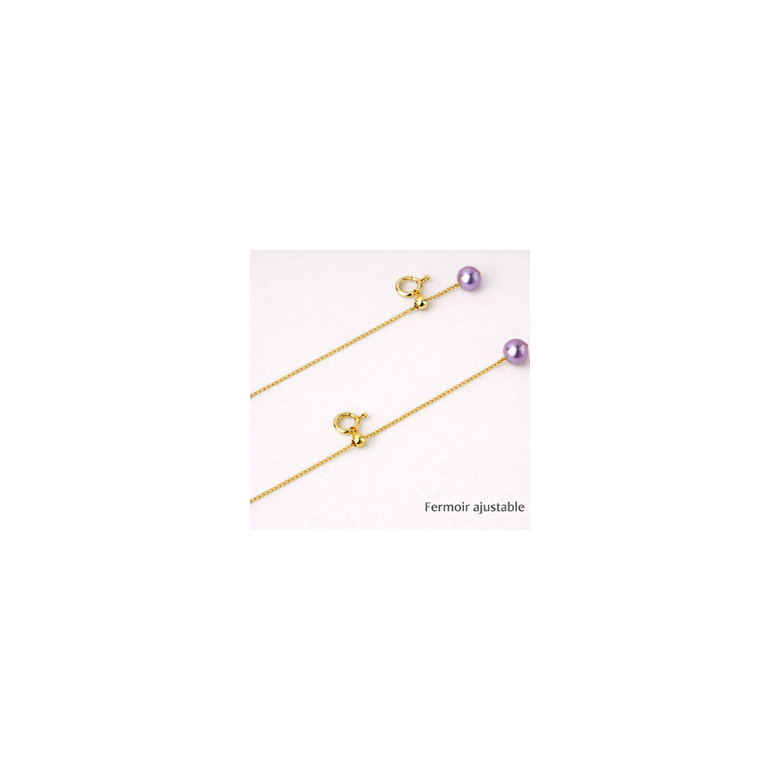Catena veneziana 45 cm Oro giallo 18ct, Regolabile 35-45 cm, 1,0g - 1