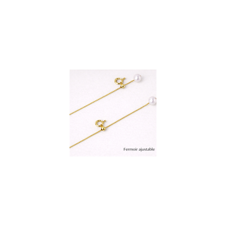 Catena veneziana 45 cm Oro giallo 18ct, Regolabile 35-45 cm, 1,0g - 1