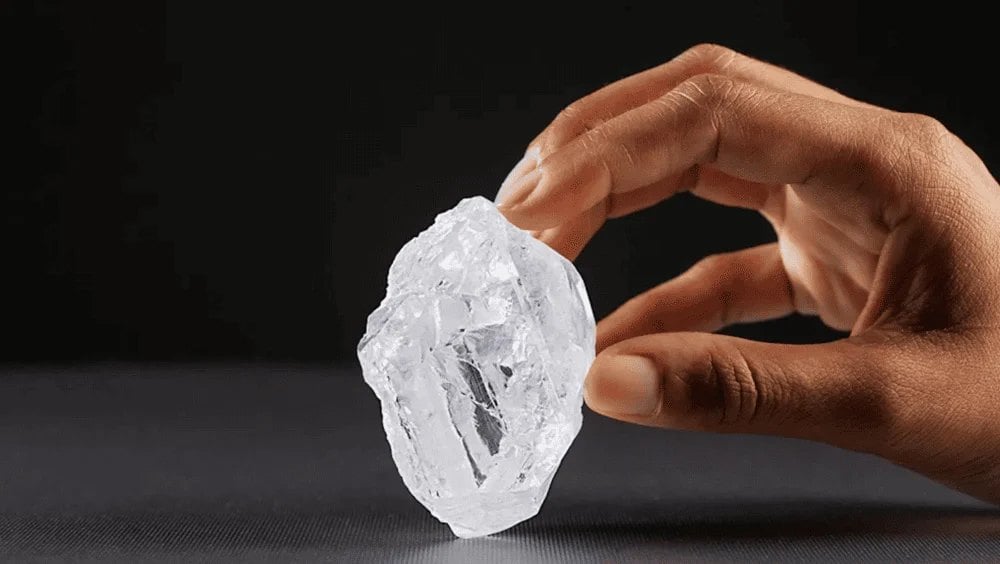Diamante grezzo da 507,5 carati