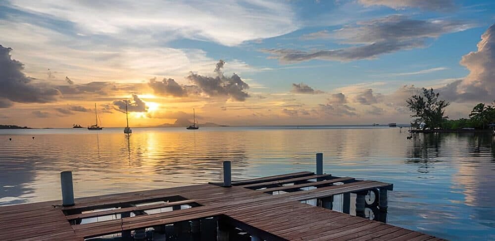 Allevamento perlifero di Tahiti